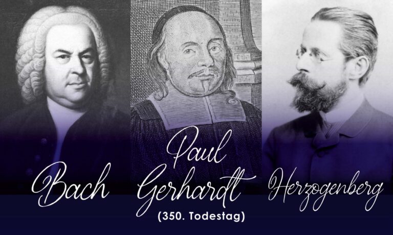 Bach – Paul Gerhardt – Herzogenberg